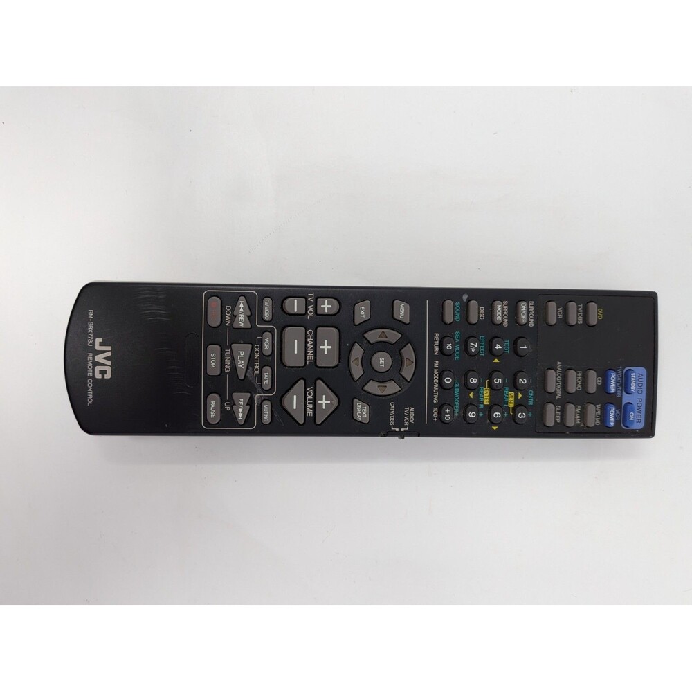 JVC RM-SRX778J OEM Remote Control RX-778V AV Receiver Tested Genuine OEM